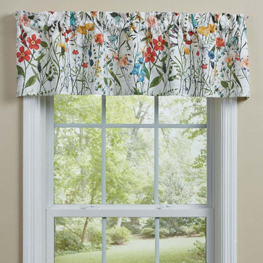 Wildflower Sketchbook Valance Park designs - The Fox Decor